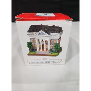 Liberty Falls Americana Collection First Bank of Liberty Falls AH233 Miniature‎